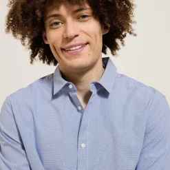 Best Sale Katoenen overhemd met ruitjes Formele Overhemden|Overhemd