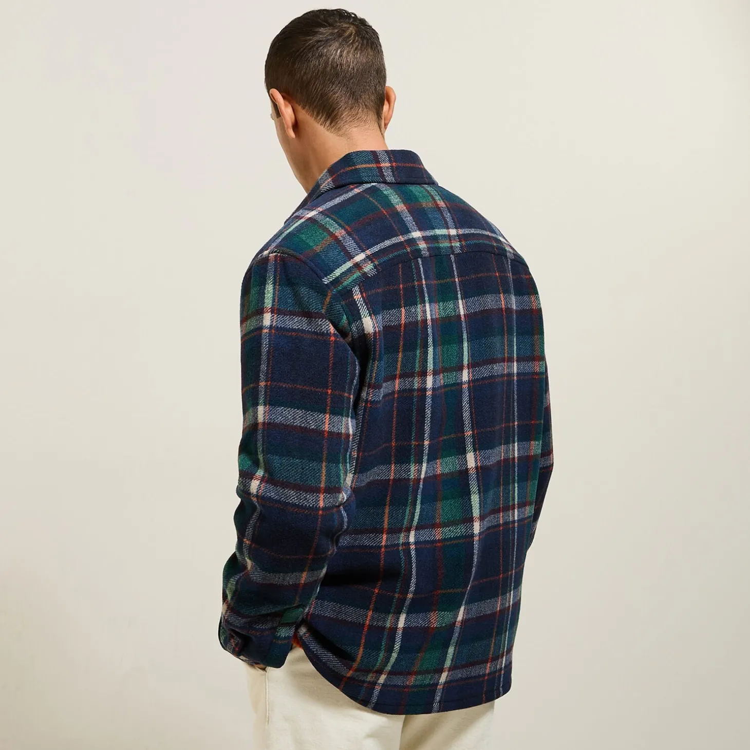 Outlet Katoenen overhemd met ruitjes Overshirt|Overhemd