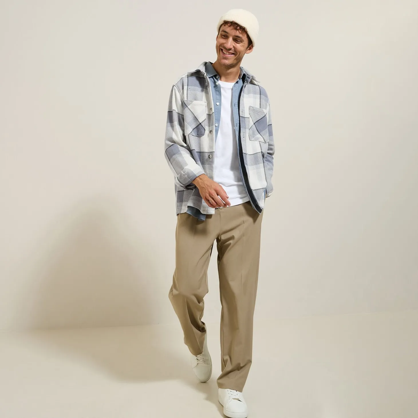 Flash Sale Katoenen overhemd met ruitjes Overshirt|Overhemd