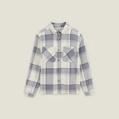 Flash Sale Katoenen overhemd met ruitjes Overshirt|Overhemd