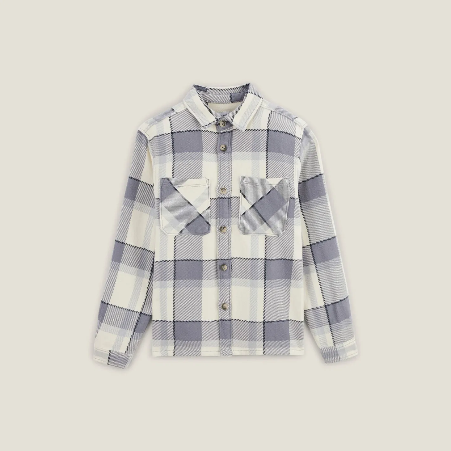 Flash Sale Katoenen overhemd met ruitjes Overshirt|Overhemd