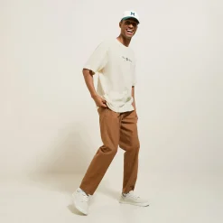 Fashion Katoenen T-shirt met ronde hals en print T-shirt