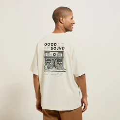 Fashion Katoenen T-shirt met ronde hals en print T-shirt