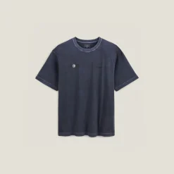 Discount Katoenen T-shirt met ronde hals en print T-shirt