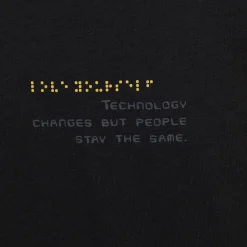 Outlet Katoenen T-shirt met ronde hals en print T-shirt