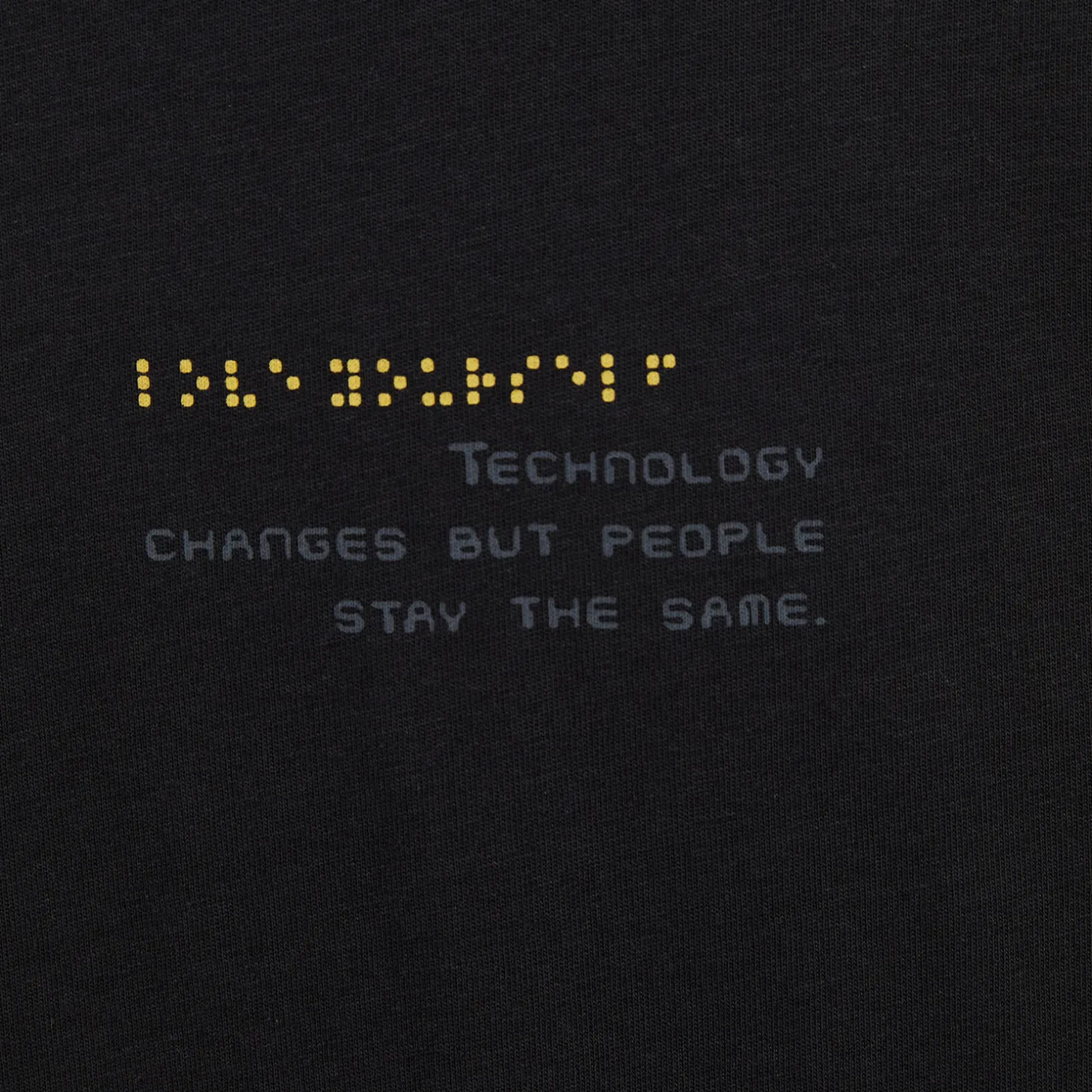 Outlet Katoenen T-shirt met ronde hals en print T-shirt