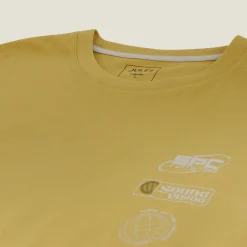 Discount Katoenen T-shirt met ronde hals en print T-shirt