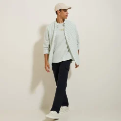 Clearance Katoenen T-shirt met ronde hals en print T-shirt