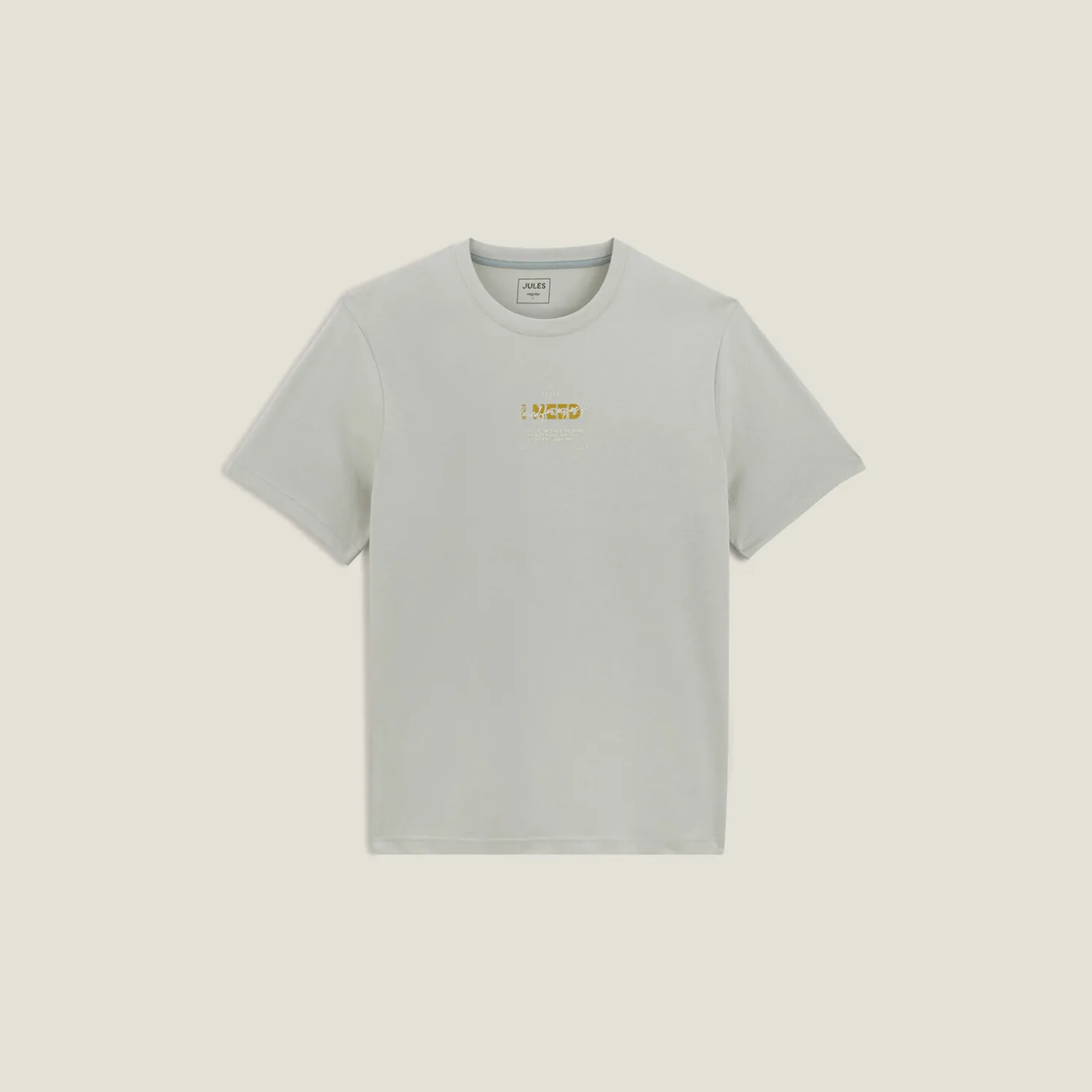 Clearance Katoenen T-shirt met ronde hals en print T-shirt