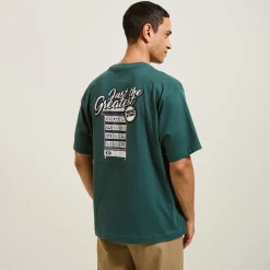 Hot Katoenen T-shirt met ronde hals en print T-shirt