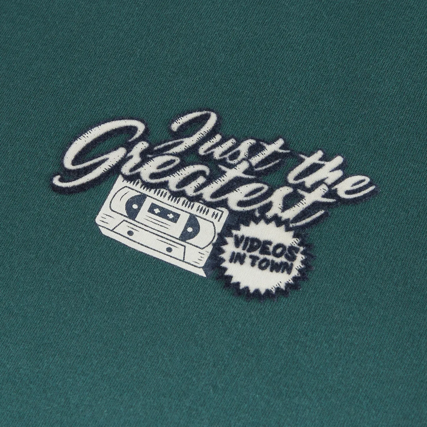 Hot Katoenen T-shirt met ronde hals en print T-shirt