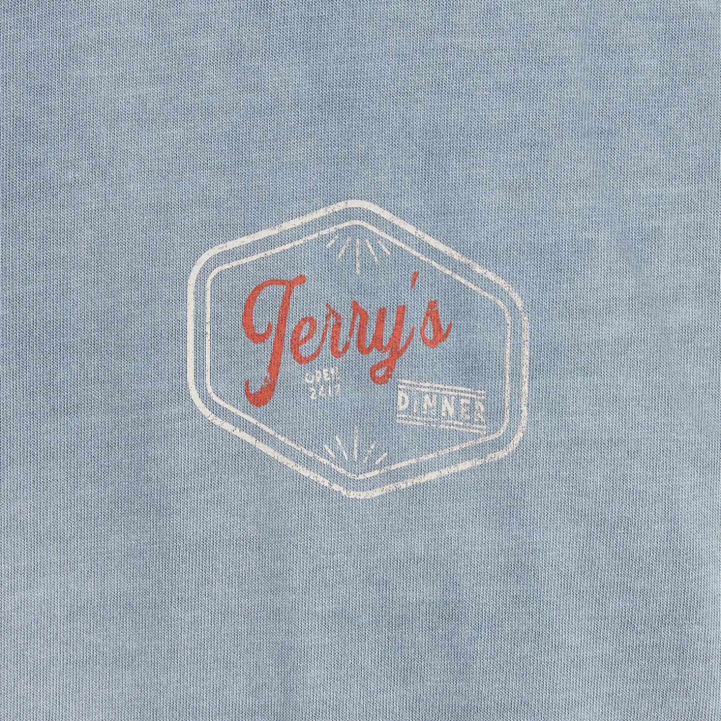 Outlet Katoenen T-shirt met ronde hals en print T-shirt