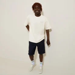 Shop Katoenen T-shirt met ronde hals en print T-shirt