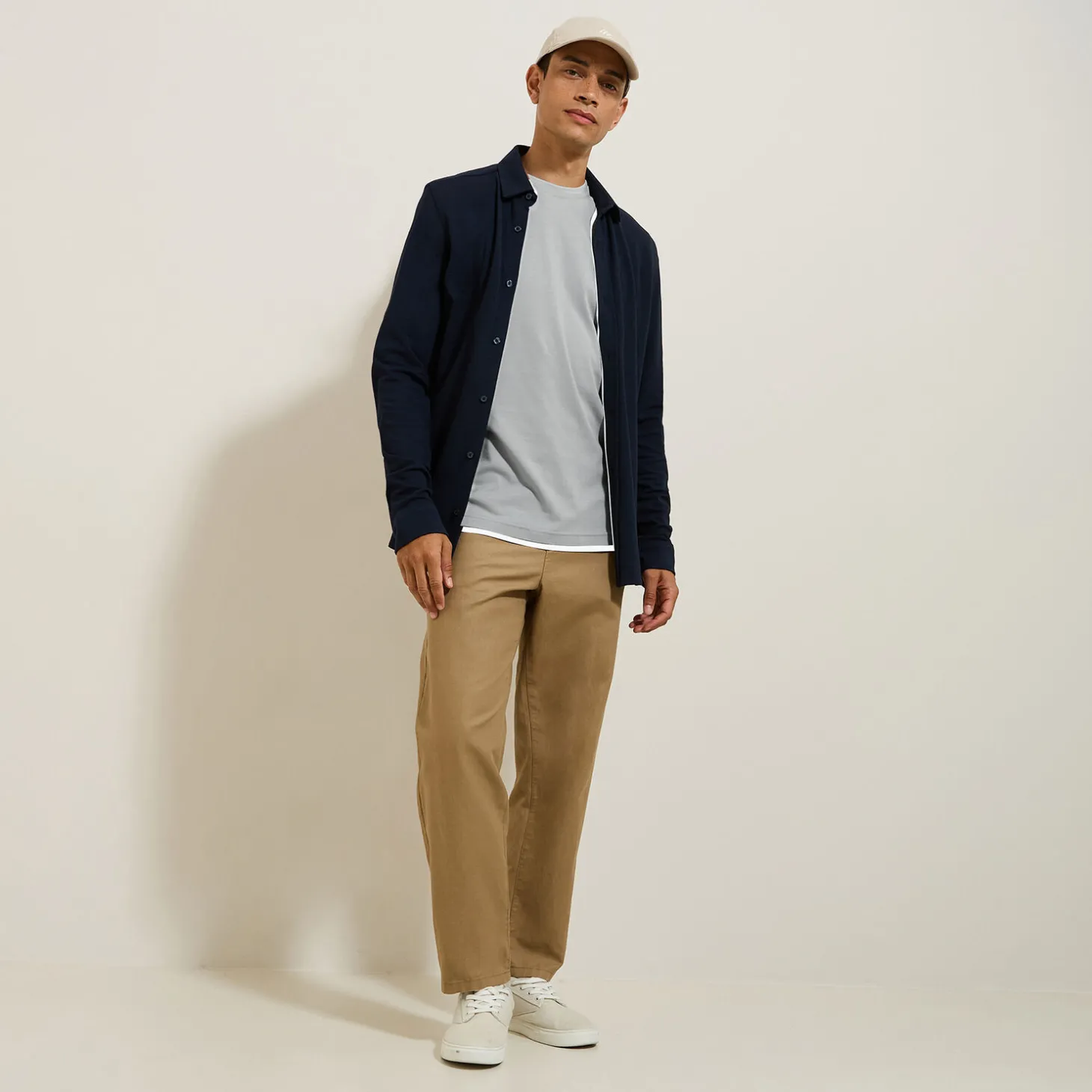 Best Katoenen T-shirt met ronde hals en print T-shirt