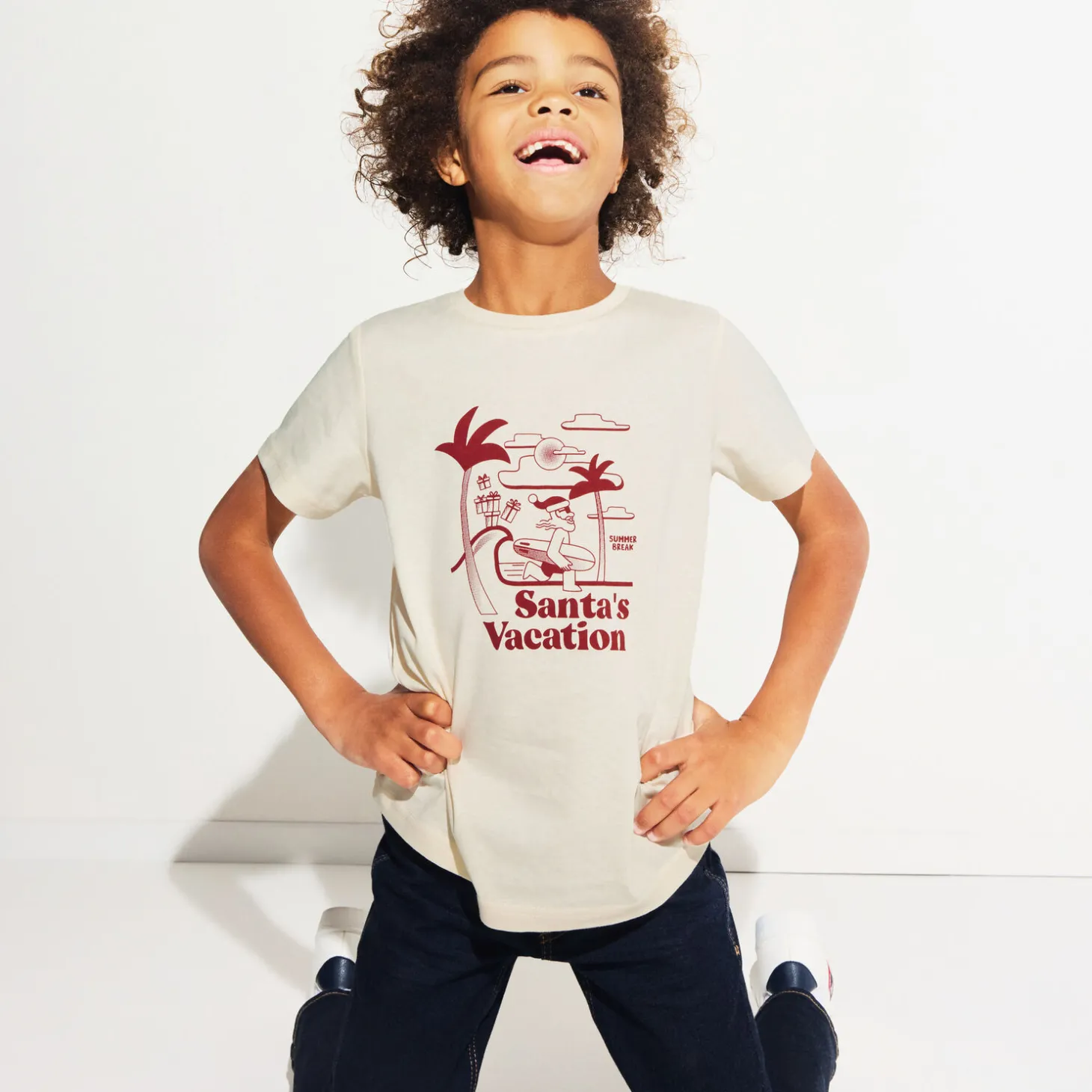 Store Kerst-T-shirt voor kinderen T-shirt