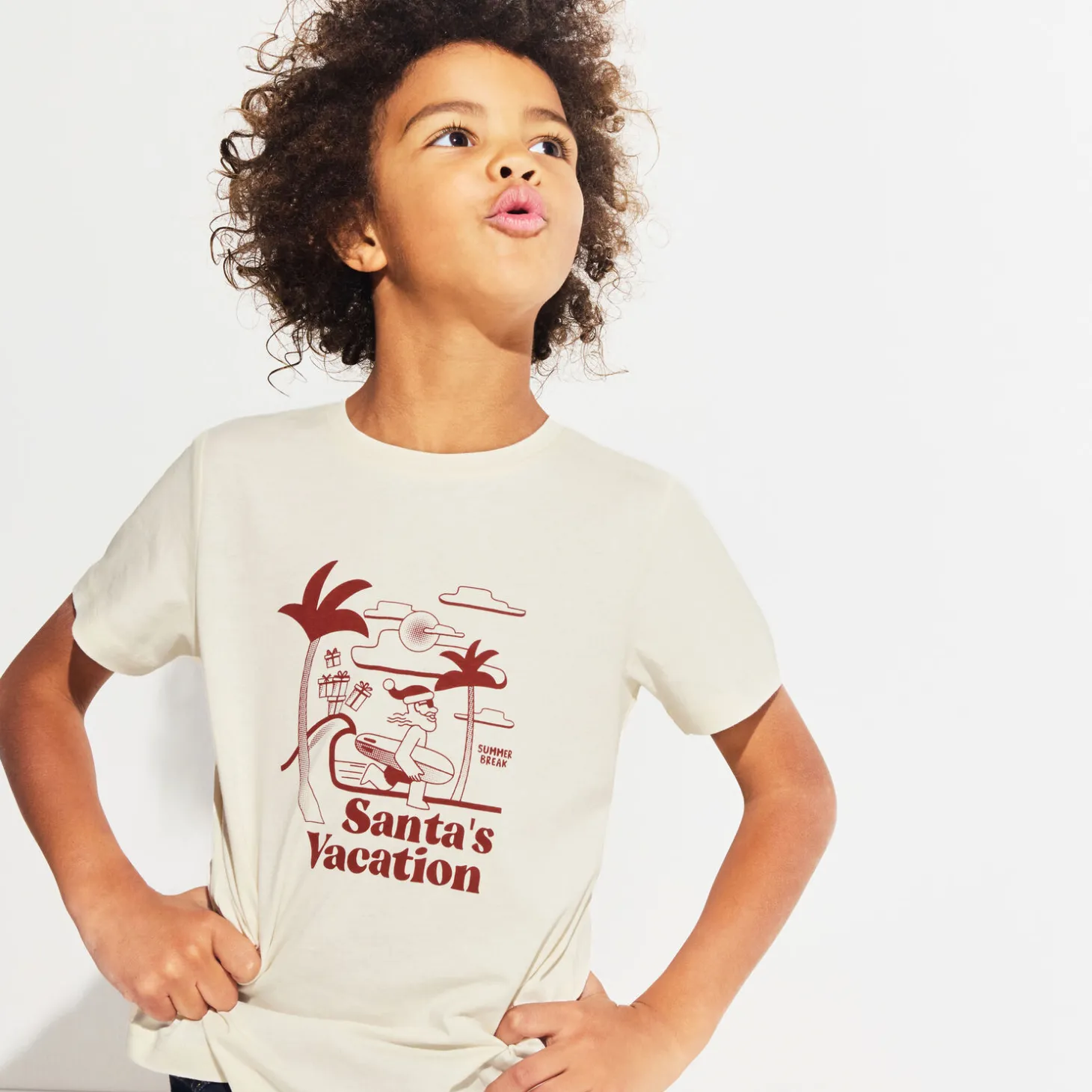 Store Kerst-T-shirt voor kinderen T-shirt