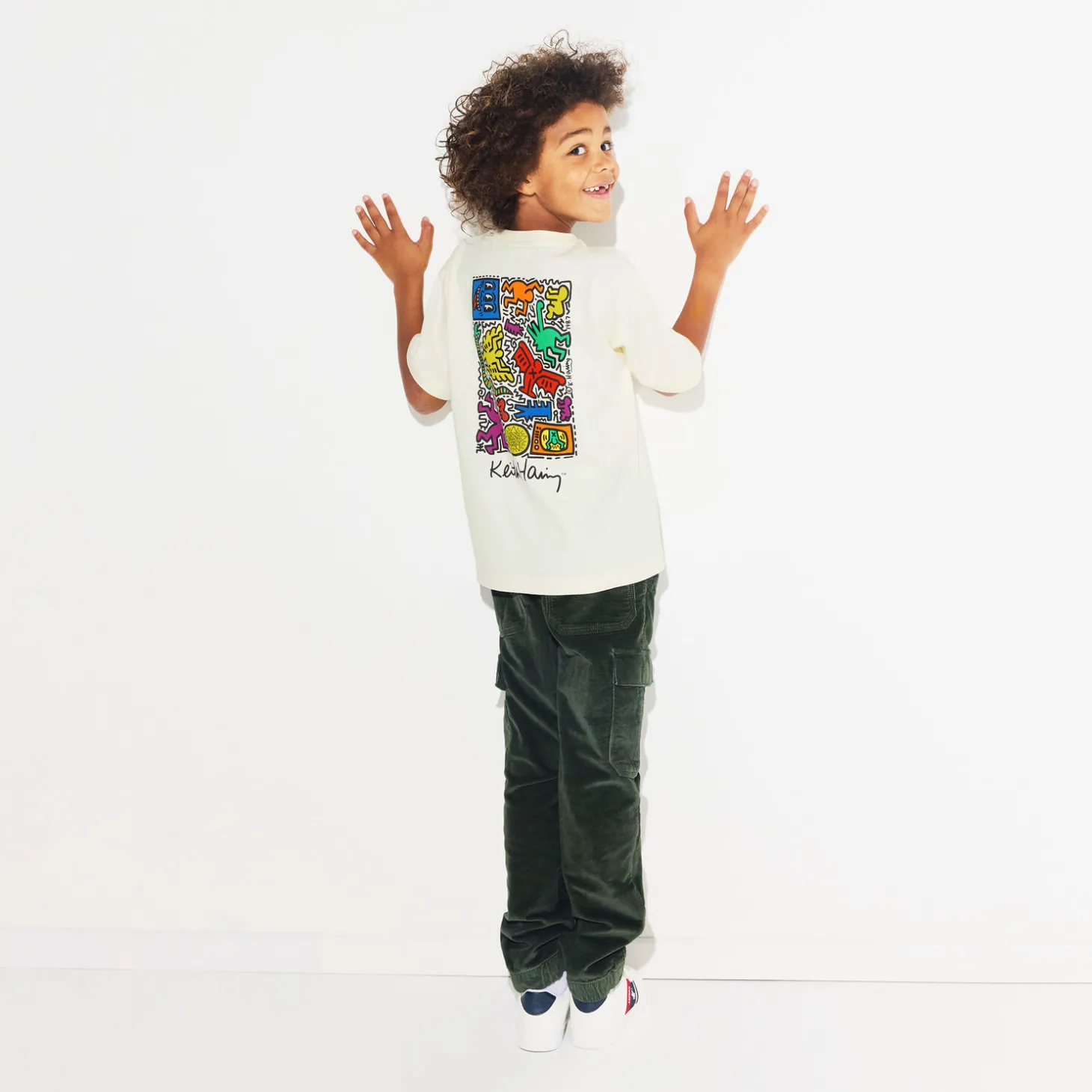 Cheap Kinder-T-shirt, Keith Haring-licentie T-shirt