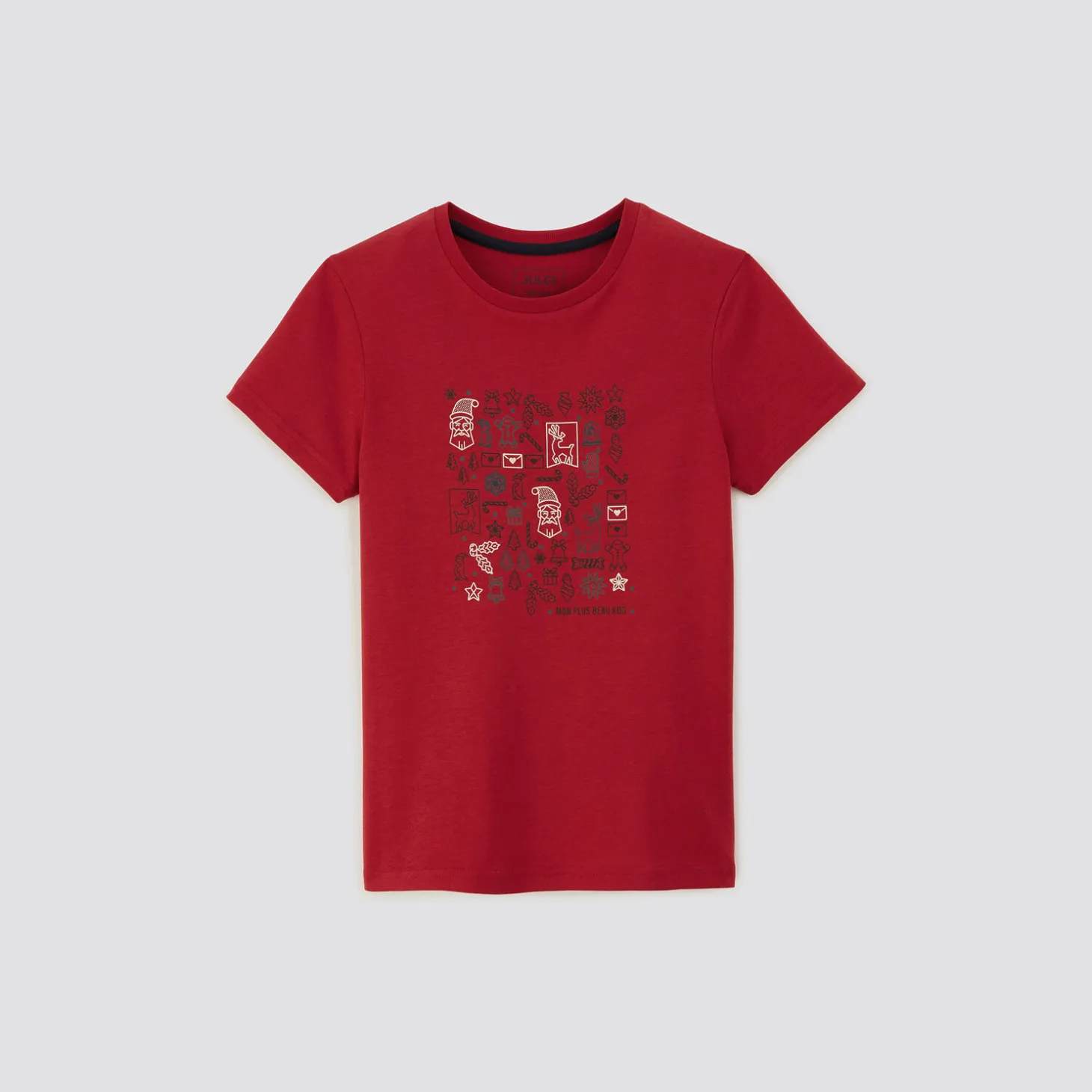 Fashion Kinder-t-shirt met kerstprint T-shirt