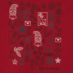 Fashion Kinder-t-shirt met kerstprint T-shirt