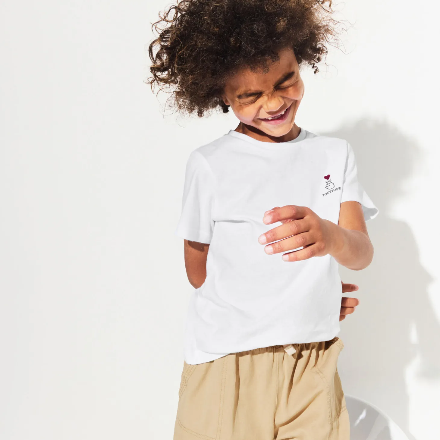 Best Kinder-T-shirt met ronde hals T-shirt