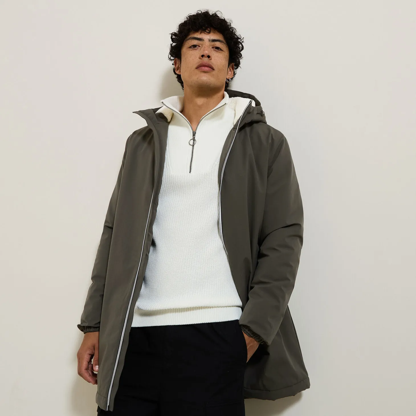 Online Lange wasterafstotende parka Mantel & Jack