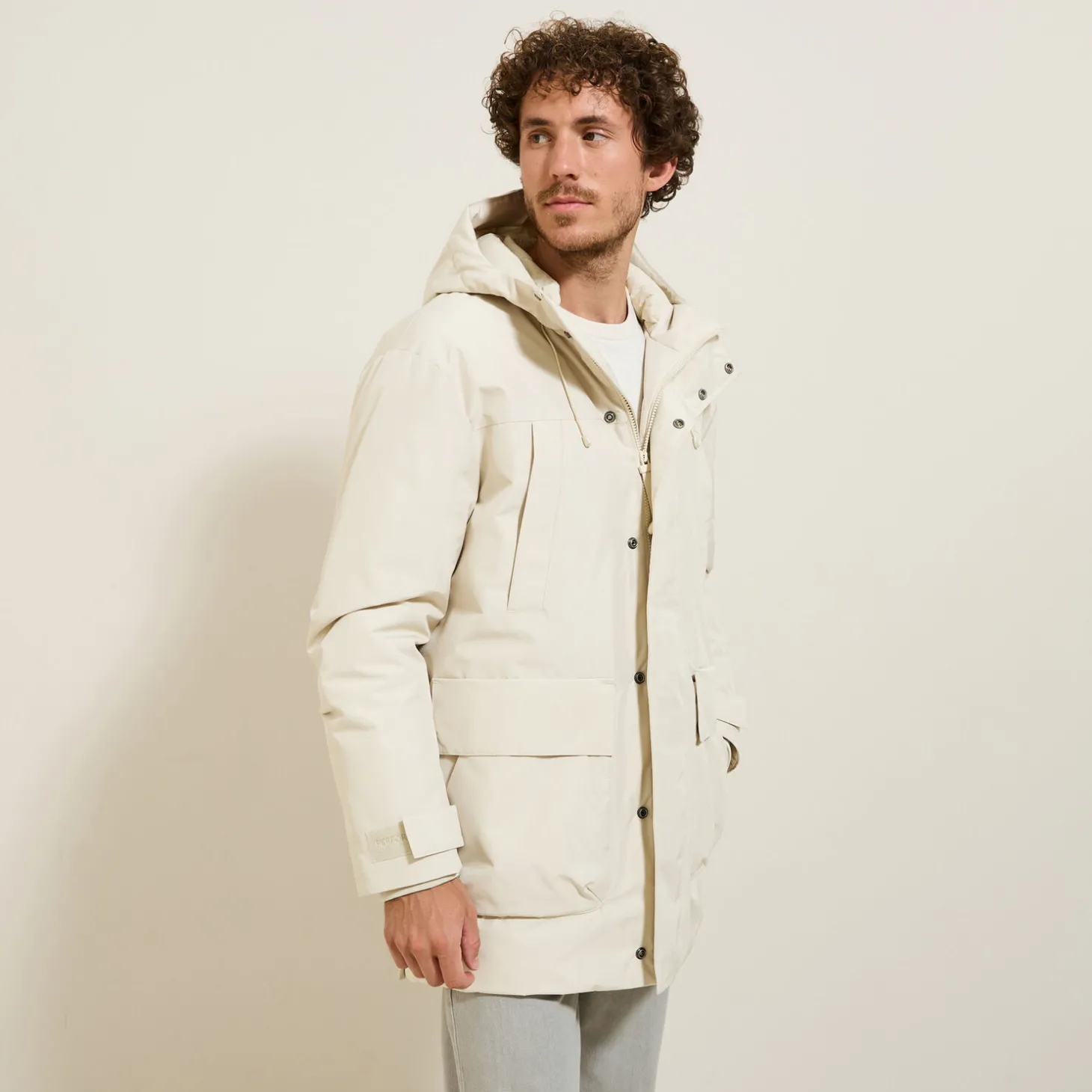 Shop Lange waterafstotende winterparka Mantel & Jack