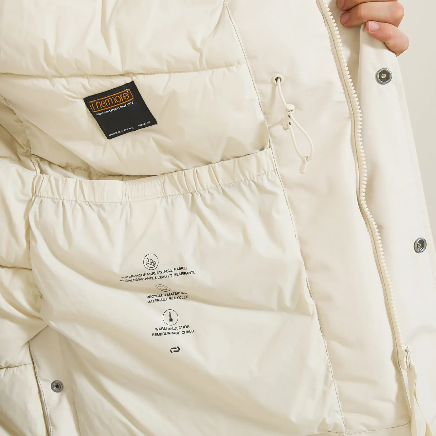 Shop Lange waterafstotende winterparka Mantel & Jack