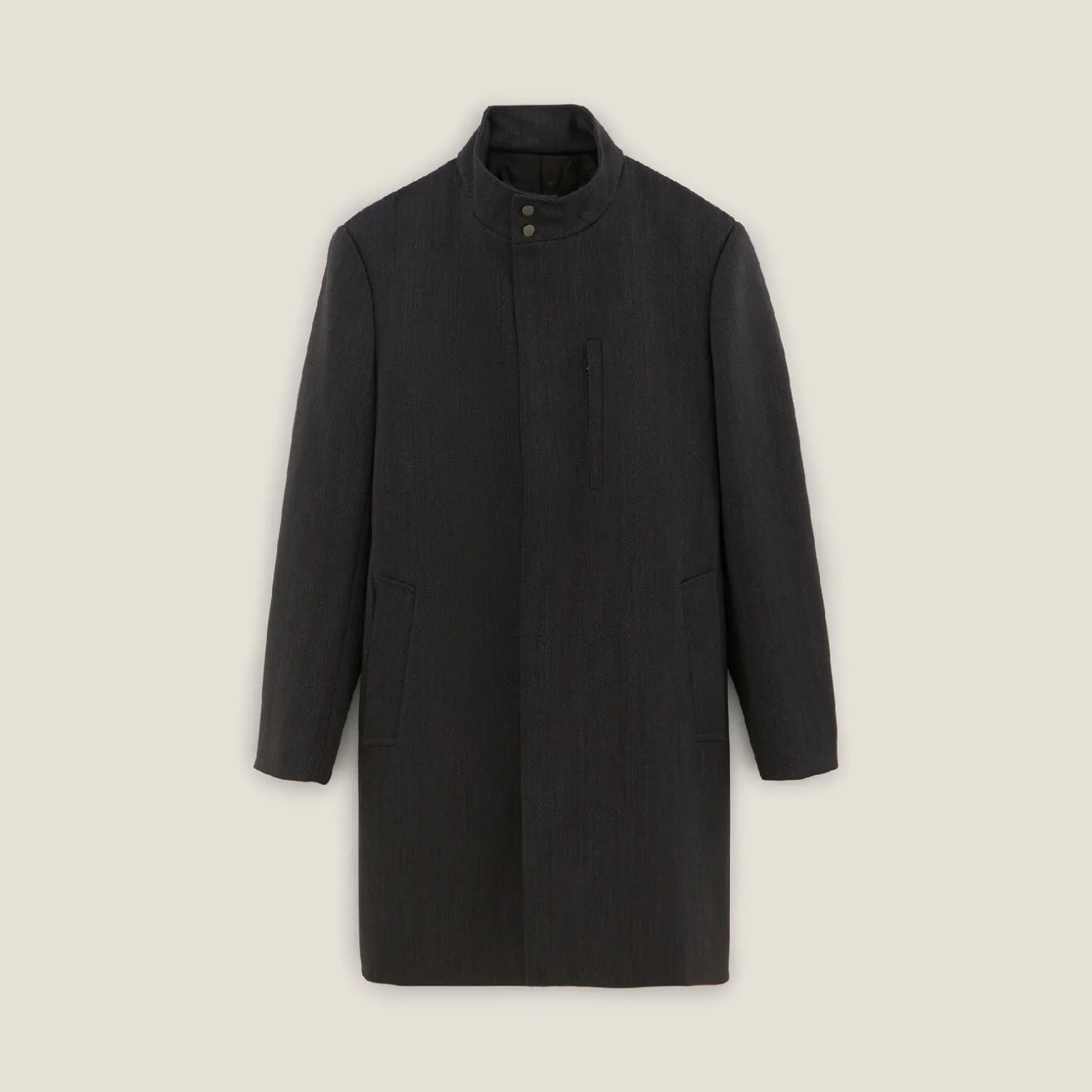 Clearance Lange wintermantel met opstaande kraag Mantel & Jack