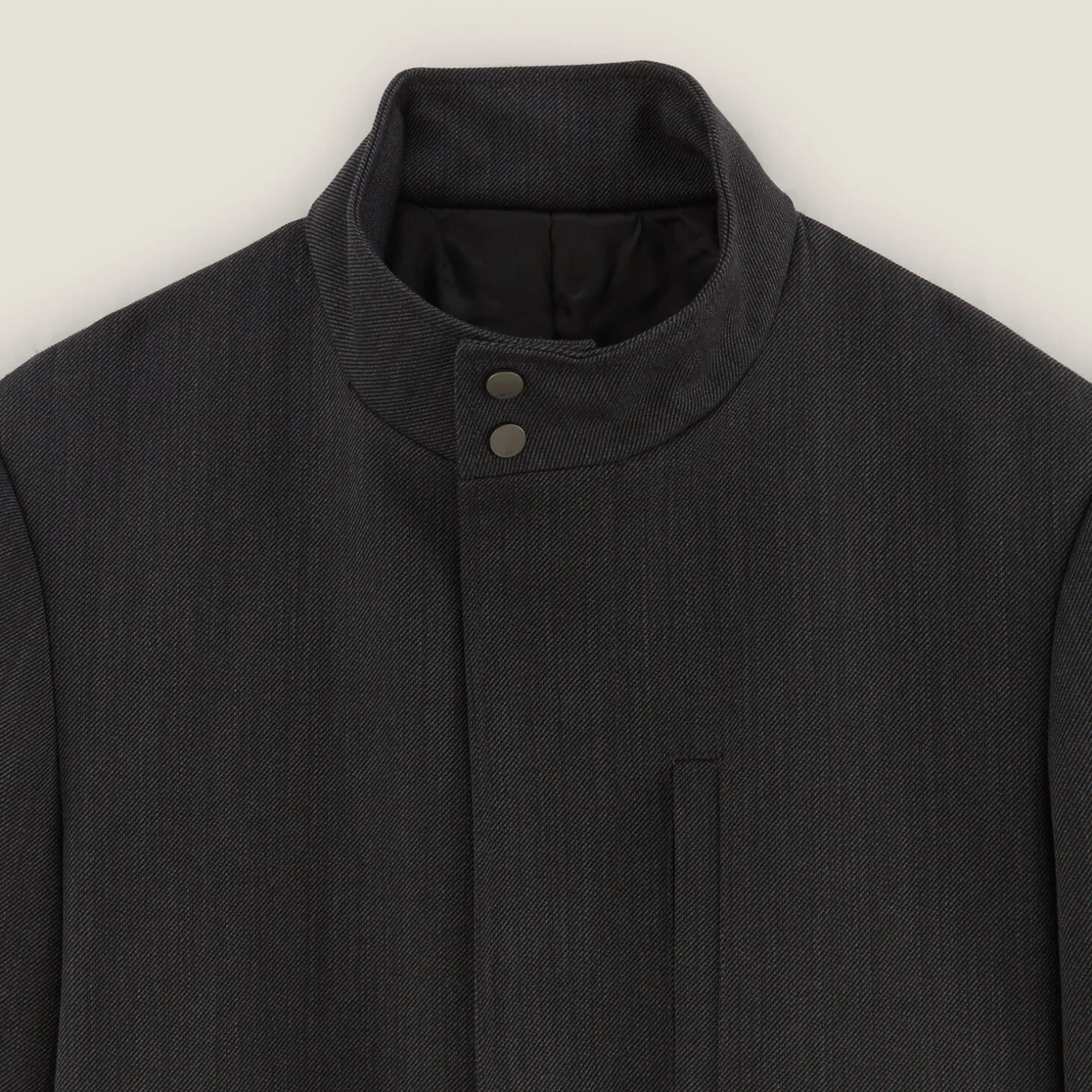 Clearance Lange wintermantel met opstaande kraag Mantel & Jack