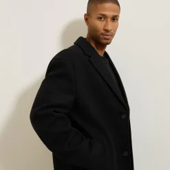 Online Lange wintermantel met reverskraag Mantel & Jack