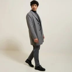 Online Lange wintermantel met reverskraag Mantel & Jack