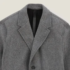 Online Lange wintermantel met reverskraag Mantel & Jack