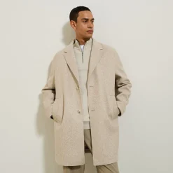 Cheap Lange wintermantel met reverskraag Mantel & Jack