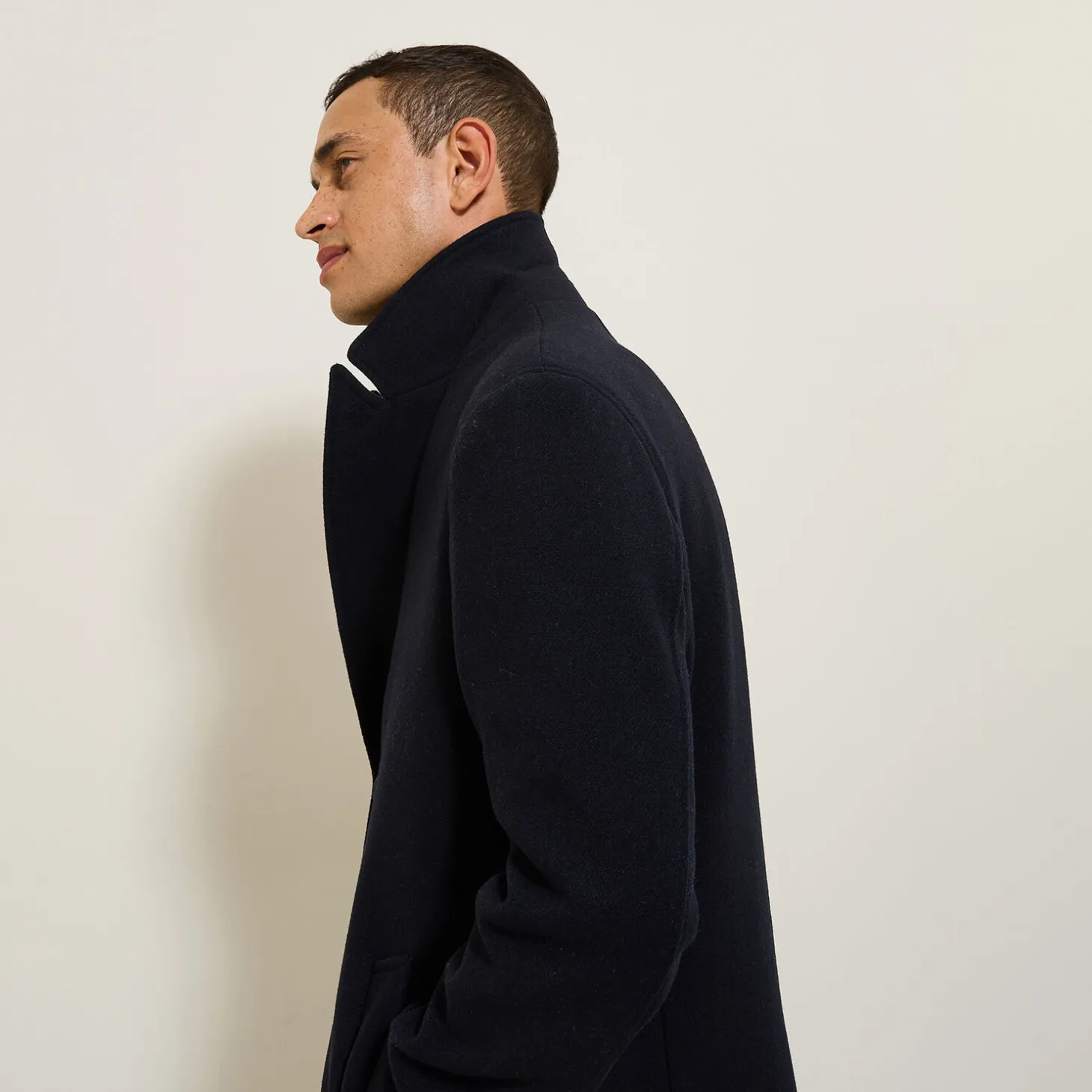 Shop Lange, wollen wintermantel Mantel & Jack