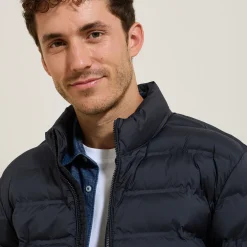 Flash Sale Licht donsjack met opstaande kraag Mantel & Jack