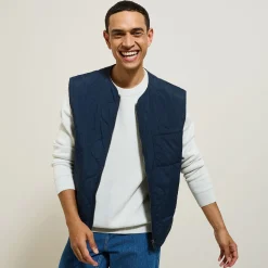 Cheap Licht, gewatteerd donsjack zonder mouwen Mantel & Jack