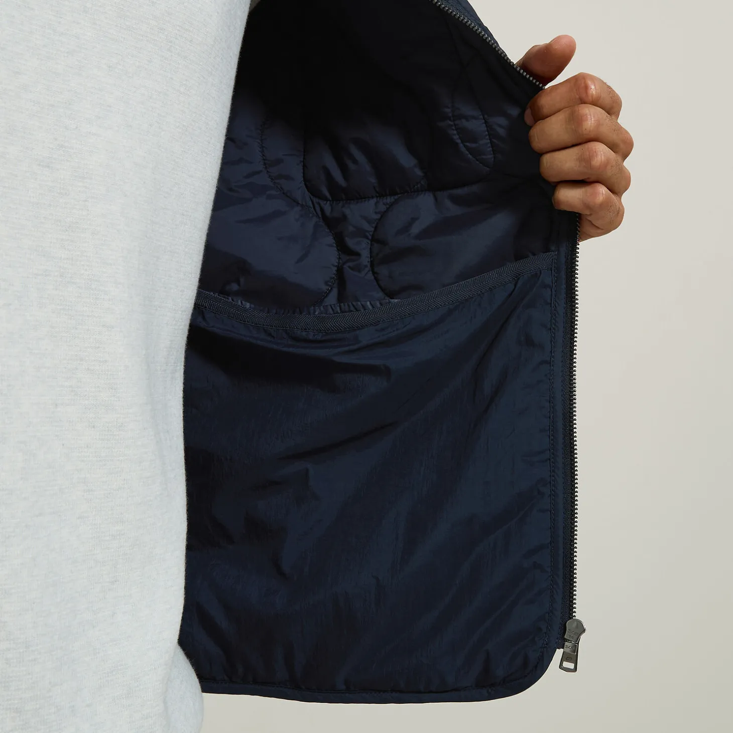 Cheap Licht, gewatteerd donsjack zonder mouwen Mantel & Jack