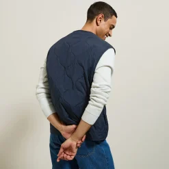 Cheap Licht, gewatteerd donsjack zonder mouwen Mantel & Jack