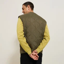 Store Licht, gewatteerd donsjack zonder mouwen Mantel & Jack