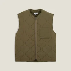 Store Licht, gewatteerd donsjack zonder mouwen Mantel & Jack