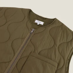 Store Licht, gewatteerd donsjack zonder mouwen Mantel & Jack