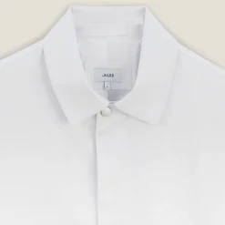 Store Linnen jack met hemdskraag Mantel & Jack