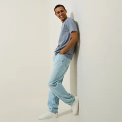 Clearance Loose fit jeans in 100% katoen Jeans Loose|Jeans