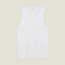 Online Mouwloos hemdje in 2x2 ribboord T-shirt