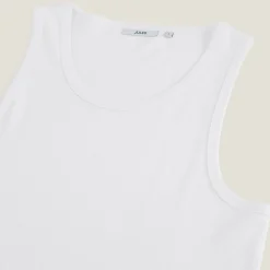 Online Mouwloos hemdje in 2x2 ribboord T-shirt