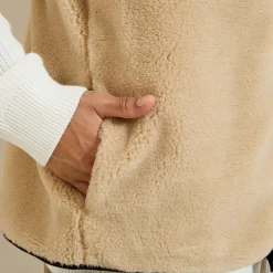 New Omkeerbaar mouwloos jasje Mantel & Jack