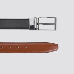 Hot Omkeerbare riem met rolgesp Riem & Bretellen|Riem & Bretellen