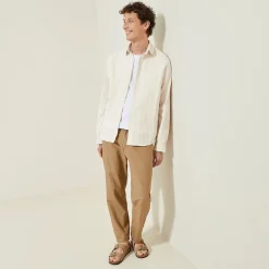 Discount Overhemd van getextureerd katoen Overhemd