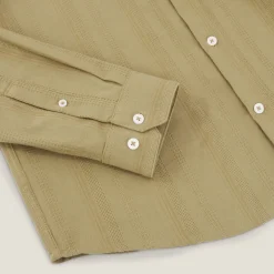 Shop Overhemd van getextureerd katoen Overhemd