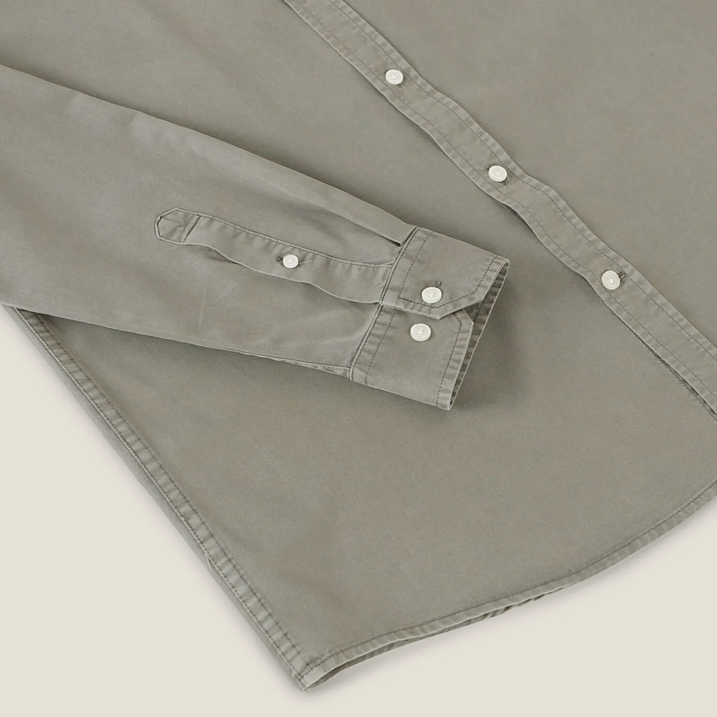 Cheap Overhemd van tencelkatoen Overhemd